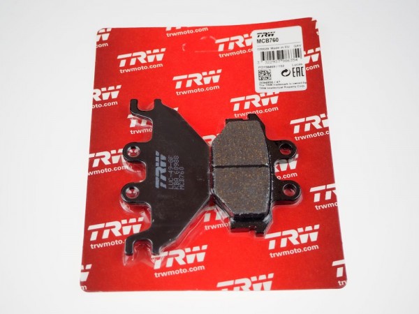 MCB760 Lucas Bremsbeläge hinten Yamaha MT125 / YZF-R 125/ Sym Wolf / Kymco - mcb760