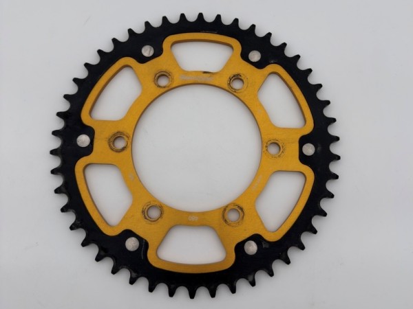 Kettenrad Stealth 46 Zähne - (525) gold RST-480 passend für Yamaha Suzuki