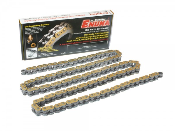 ENUMA 520 ZZZ / 520ZZZ Quadra-X-Ring 092 Glieder gold/silber