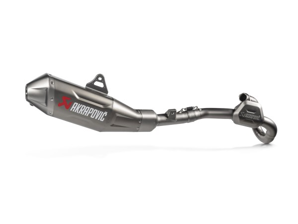 Akrapovic Evolution Auspuffanlage Titan passend für Honda CRF450 R/RX; Baujahre: ab 2021