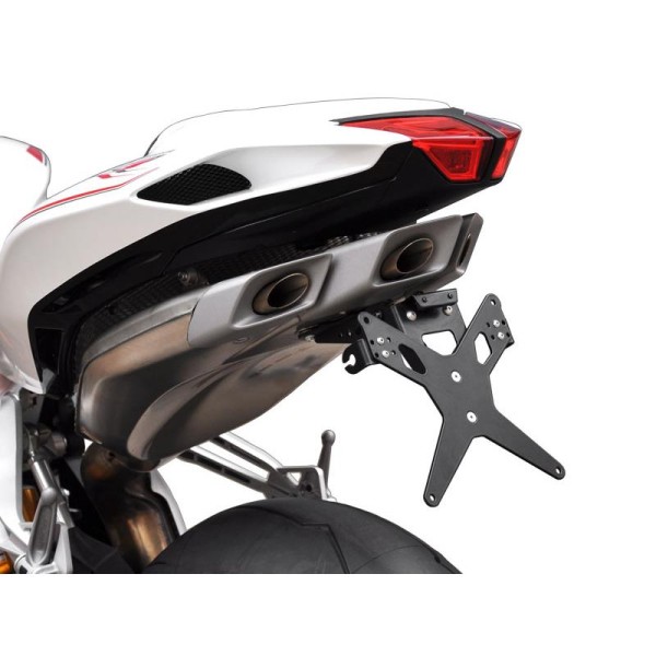ZIEGER X-Line Kennzeichenhalter passend für MV Agusta F4 1000 / R / RR; Baujahre: 2014-2018