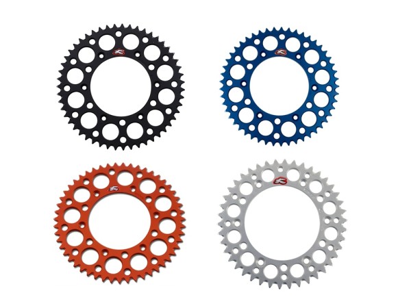 Kettenrad Aluminium Schlammnut Renthal 42 bis 53 Zähne (520) passend für KTM
