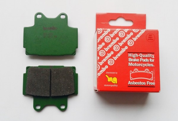 Brembo organisch Bremsbelag hinten Racing 07YA12RR passend für Yamaha FZS 600 Fazer RJ02 (Bj.98-03)