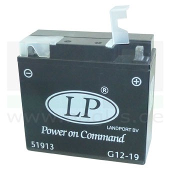 Batterie Gel / Gelbatterie Landport G12-19 passend für BMW | Preis ohne Batteriepfand