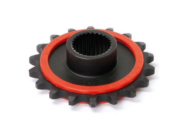 Kettenritzel Silent gummiert 18 Zähne (525) passend für Aprilia 850 Mana / GT