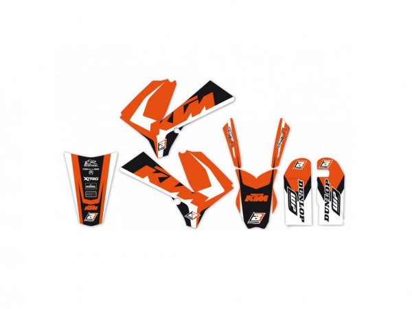 Aufkleber Set Dream 4 BlackBird Racing passend für KTM SX 85 (Großrad / Kleinrad) Baujahre: 2007-201