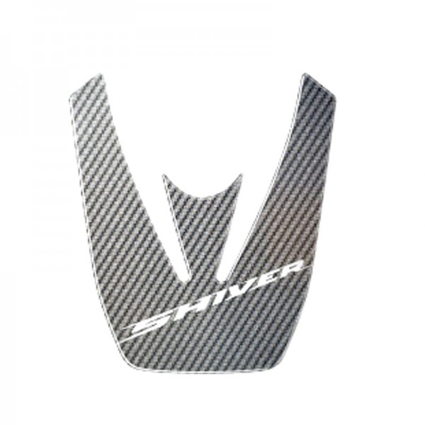 Gabelbrückenaufkleber Carbon passend für Aprilia Shiver 750 SL / GT Baujahre: 2007-2014