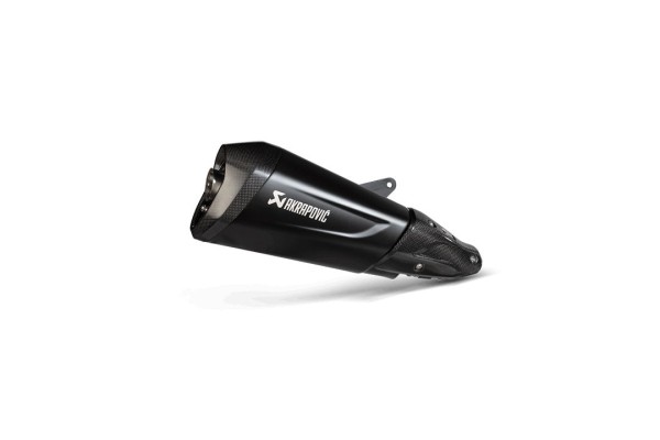 Akrapovic Slip On Schalldämpfer Edelstahl schwarz für Vespa GTS300 / SEI GIORNI / HPE; Bj.: ab 2021