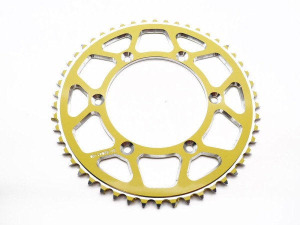 Kettenrad Aluminium Schlammnut 46 bis 53 Zähne passend für Suzuki DR-Z400 DR350 RM125 RM250 RM-Z250