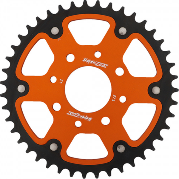Kettenrad Stealth 42 43 44 45 46 Zähne - (520) orange passend für KTM 125 200 Duke RST-273