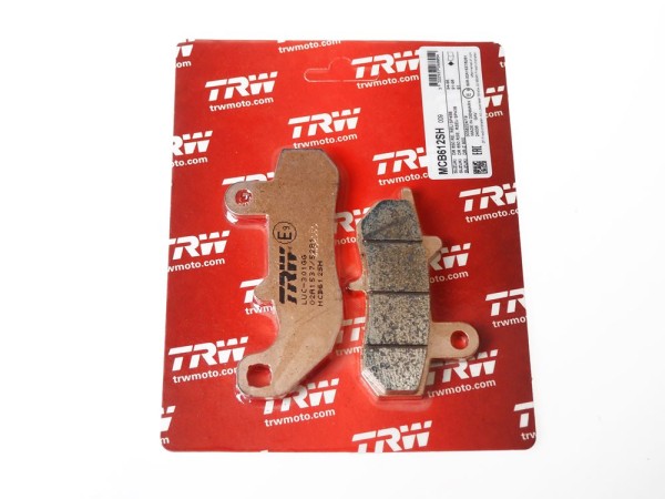 MCB612SH Lucas Hinterrrad SINTER-Bremsbelag passend für Suzuki RGV250 / DR600 / DR650 / DR800
