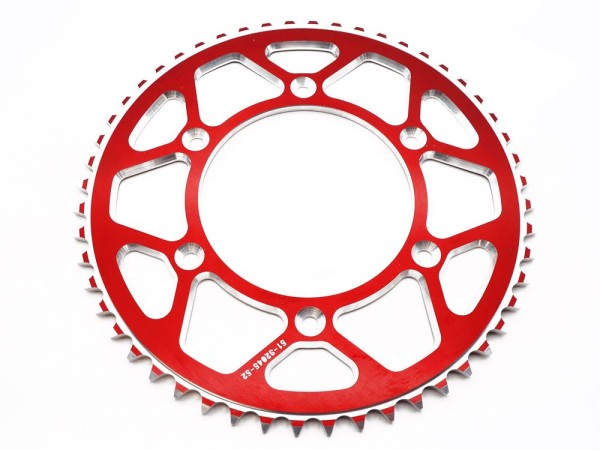 Kettenrad Alu 40 - 53 Zähne mit Schlammnuten (520) passend für Honda CR / CRF / XR