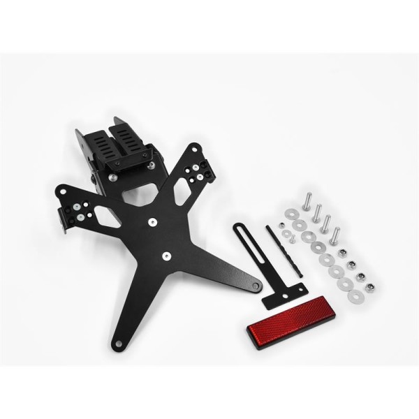 ZIEGER X-Line Kennzeichenhalter passend für Aprilia SMV 750 Dorsoduro; Baujahre: 2008-2011