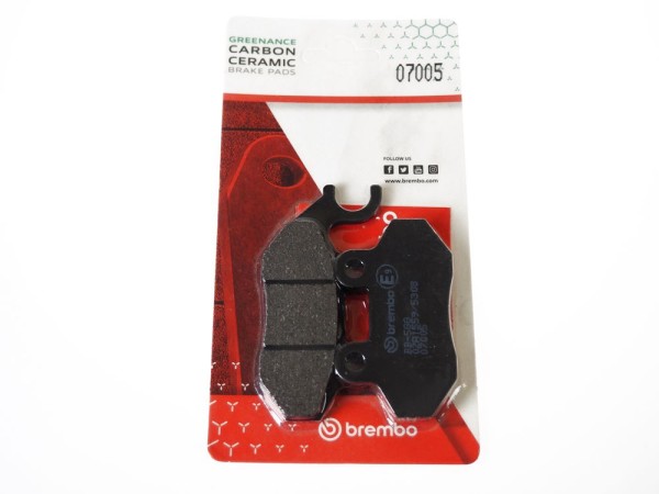 Brembo Standard Bremsbelag vorn 07005 passend für Peugeot LXR 125 (Bj.10-)