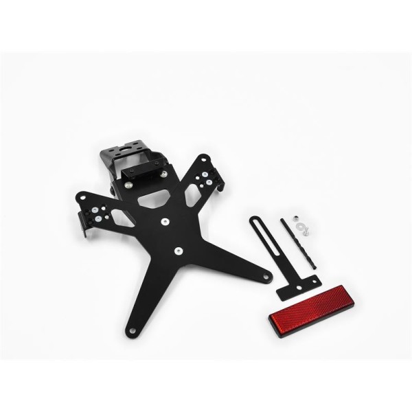 ZIEGER X-Line Kennzeichenhalter passend für Kawasaki ZX-10R / ZX-6R; Baujahre: 2008-2012