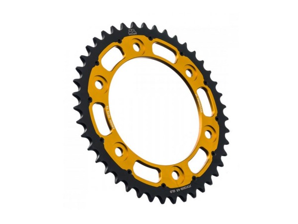 Kettenrad JT Twinstar 43 Zähne gold - (520) JTX1308 passend für Honda CBR / VTR