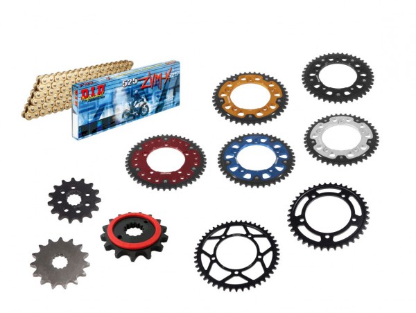 DID Kettensatz passend für Suzuki DL1000 V-Strom ABS (Bj.14-) DID525ZVM-X2 Kette