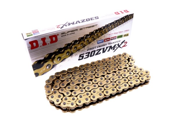 Kette Motorrad Premiumkette DID530ZVM-X2 Kette 116 Glieder
