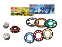 DID Kettensatz passend für Yamaha XT 660 Z Tenere (Bj.08-) DID520ZVM-X Kette DID Kettensatz passend für Yamaha XT 660 Z Tenere (Bj.08-) DID520ZVM-X Kette