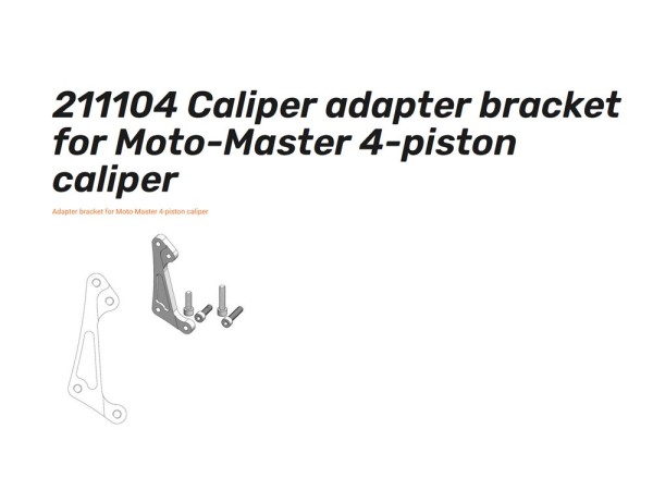 Supermoto Adapter Racing 300 Kawasaki / Suzuki - 211104