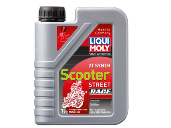 Liqui Moly Motorbike 2T Synth Scooter Street Race 1L 1053