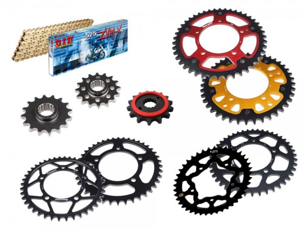 DID Kettensatz passend für Aprilia 1000 RSV R SL SP Factory (04-) DID525ZVM-X2 Kette