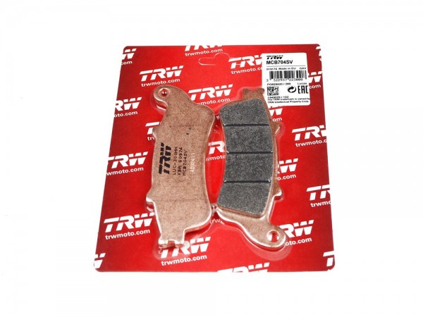 Lucas-TRW MCB704SV Sinterbremsbelag vorn passend für Honda CBR 1100XX Blackbird (Bj.97-06)