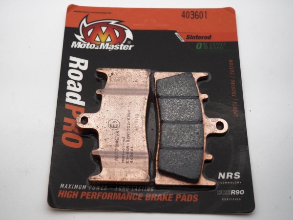 Moto-Master Bremsbelag organisch / Sinter vorn - 403601 403604