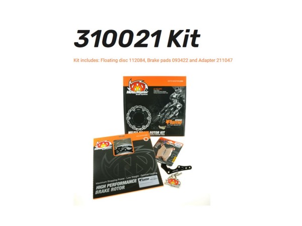 Moto-Master Oversize Flame Kit 270 passend für Kawasaki KLX KX - 310021
