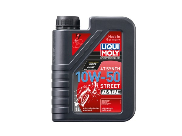 Liqui Moly Motorbike 4T Synth 10W-50 Street Race 1L / 4L - 1502 1686