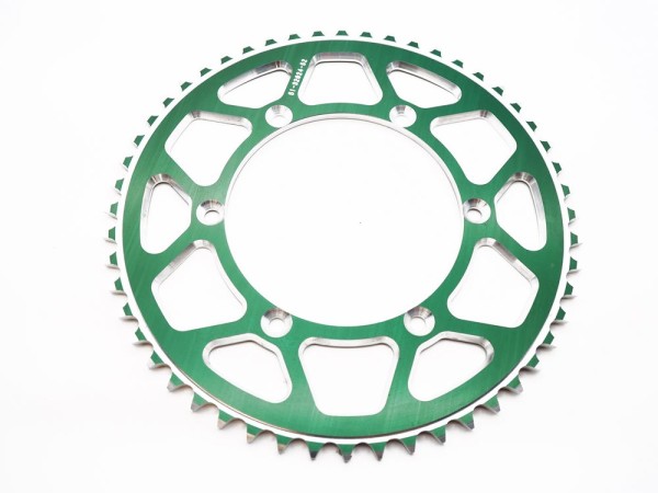Kettenrad Alu mit Schlammnut 39 bis 53 Zähne (520) passend für Kawasaki KDX / KLX / KX