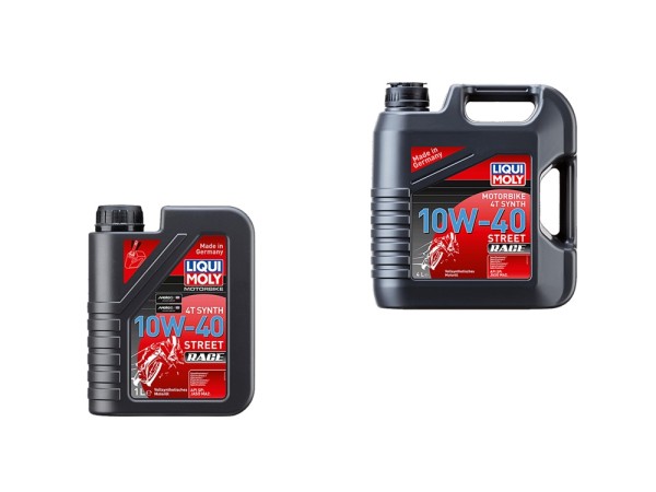 Liqui Moly Motorbike 4T Synth 10W-40 Street Race - 1L / 4L 20753 20754