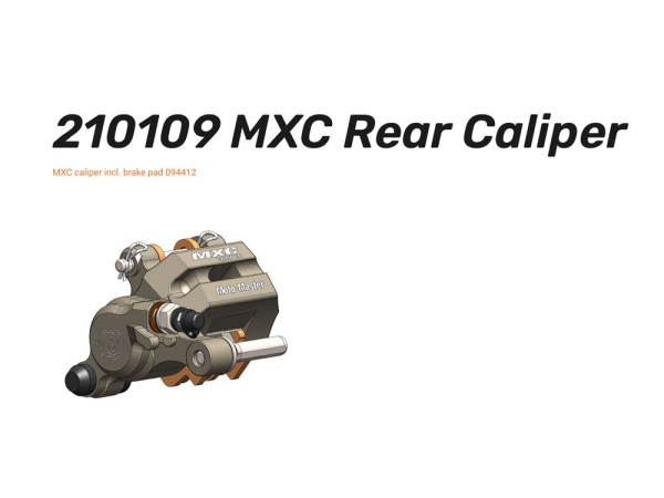 Moto-Master MXC Bremszange inkl Beläge hinten - 210109