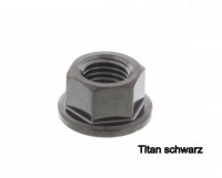 Vorschau: Mutter Kettenrad M10x1.25 blau rot schwarz titan Alu Vorschau: Mutter Kettenrad M10x1.25 blau rot schwarz titan Alu