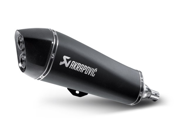 Akrapovic Slip On Schalldämpfer Edelstahl Gilera / Peugeot / Piaggio; Baujahre: 2007-2016