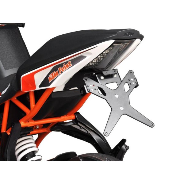 ZIEGER X-Line Kennzeichenhalter passend für KTM RC 125 / RC 200 / RC 390; Baujahre: 2014-2018