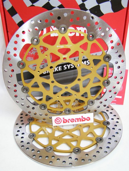 Brembo High-Performance Bremsscheiben Kit passend für Suzuki GSX-R 600 750 1000 - 208973726