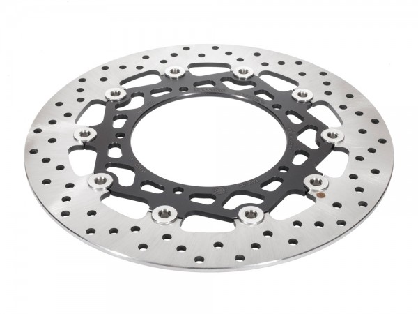 Brembo Bremsscheibe 78B40860 vorn passend für Yamaha FZ8 Fazer ABS (Bj.10-12) schwimmend Serie Oro