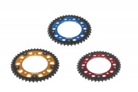 Kettenrad Stealth 41 43 Zähne - (530) gold / blau / rot passend für Suzuki GSX1400 RST-1797 Kettenrad Stealth 41 43 Zähne - (530) gold / blau / rot passend für Suzuki GSX1400 RST-1797