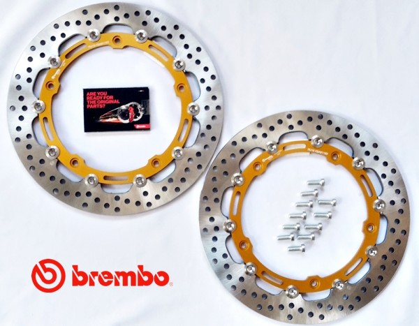 Brembo High-Performance Bremsscheiben Kit passend für BMW S 1000 RR (09-) - brembo 208973751