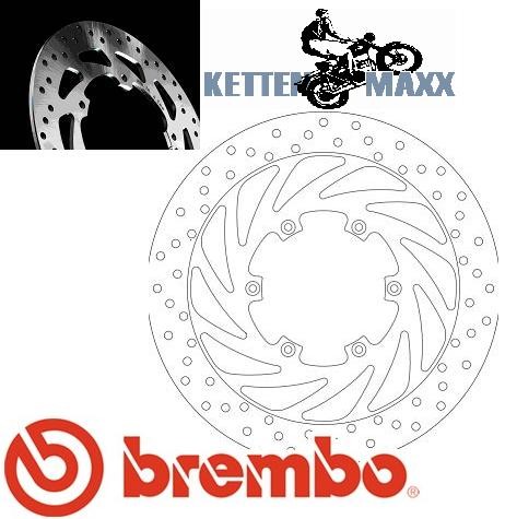 Brembo Bremsscheibe passend für Aprilia Pegaso 650 Vorderrad