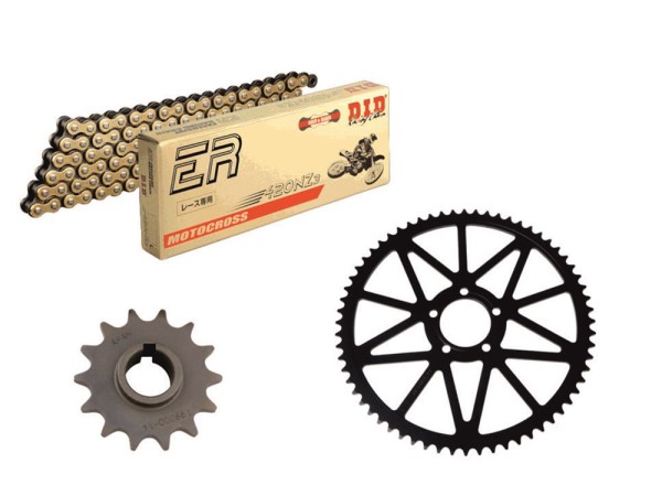 DID Kettensatz passend für Surron Light Bee (Bj.16-) DID420 Kette