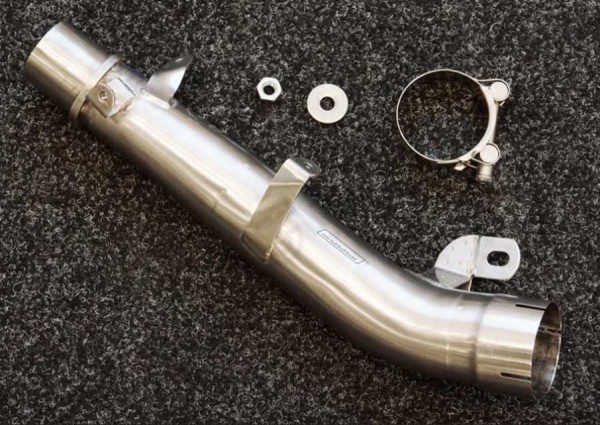 Bodis Vorschalldämpfer Ersatzrohr passend für Kawasaki ZX-10 R, Baujahre: ab 2016-2020