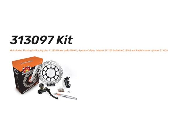 Supermoto Racing-Kit SM Racing 320 / 5,0 mm passend für Triumph TF 250 450 - 313097 313098