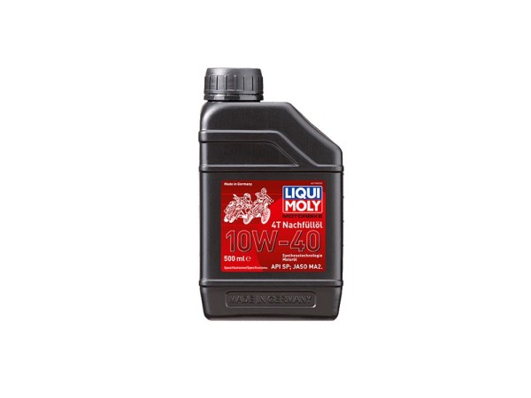 Liqui Moly Motorbike 4T Nach­füllöl 10W-40 500ml - 21980