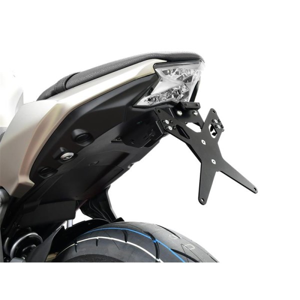 ZIEGER X-Line Kennzeichenhalter passend für Kawasaki Z650 / Ninja 650; Baujahre: 2017-2022