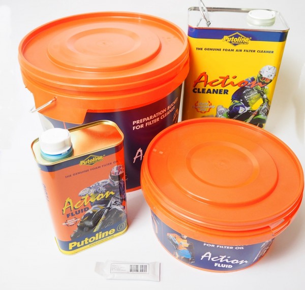Putoline Action Kit - Reinigungsset Wartungsset Schaumstoff Luftfilter