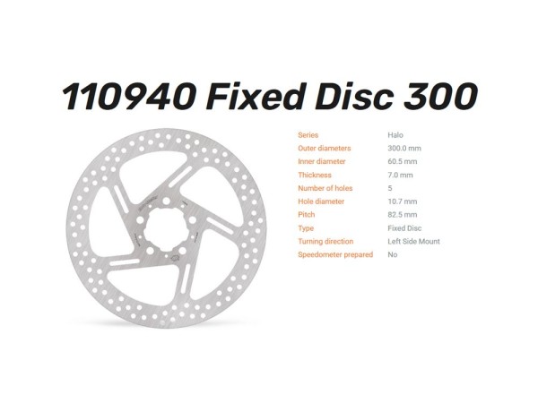 Moto-Master Bremsscheibe Flame Halo hinten passend für BMW R18 K34 - 110939 110940