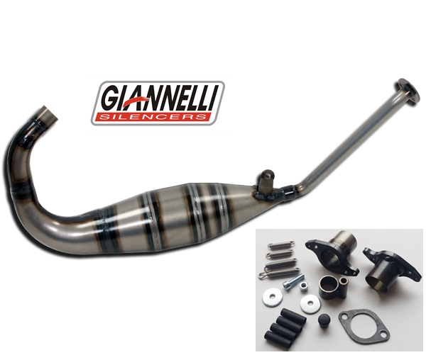 Giannelli Sportauspuff – Vorschalldämpfer Aprilia RS 50 (Bj.99-06) 33632HF