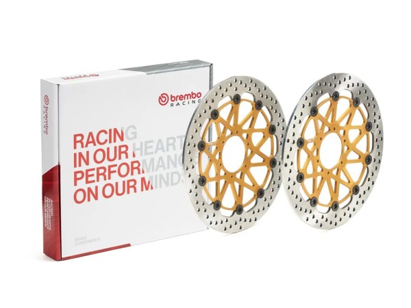 Brembo High-Performance Bremsscheiben Kit passend für Honda CBR 1000 RR Fireblade (08-16) - 20897374